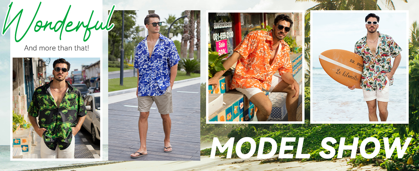 mens hawaiian shirts