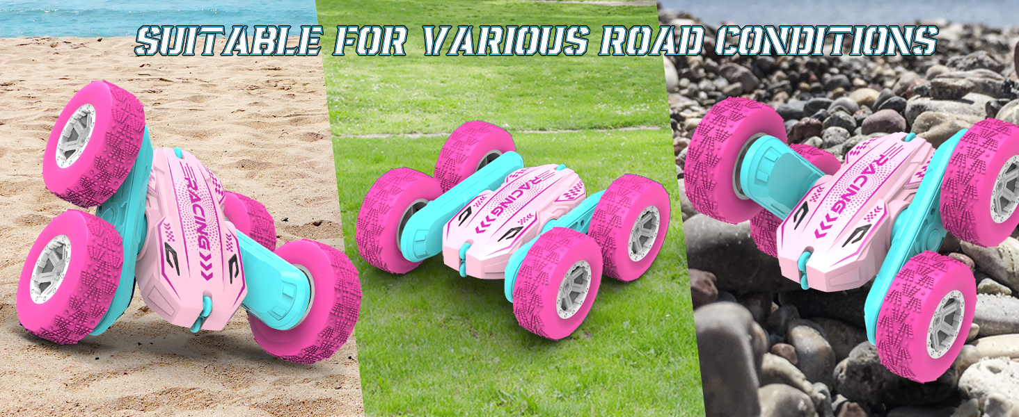 remote control car for boys girls 8-12