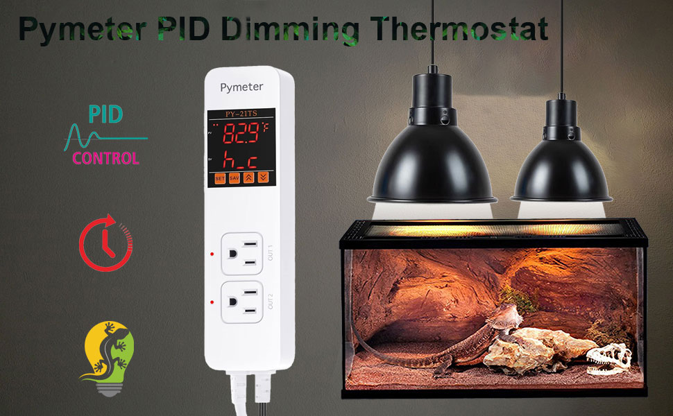 Amazon.com: Temperature and Humidity Controller Reptile Mushroom ...