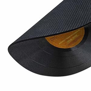 Amazon.com: WIRESTER Non-Slip Round Mousepad, Vintage Vinyl
