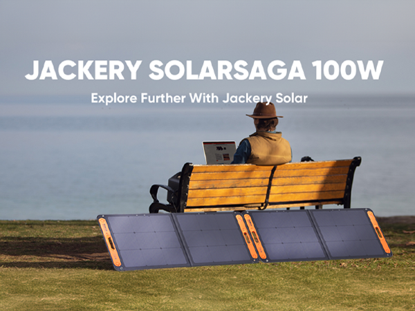 Amazon.com: Jackery SolarSaga 100W Bifacial Portable Solar