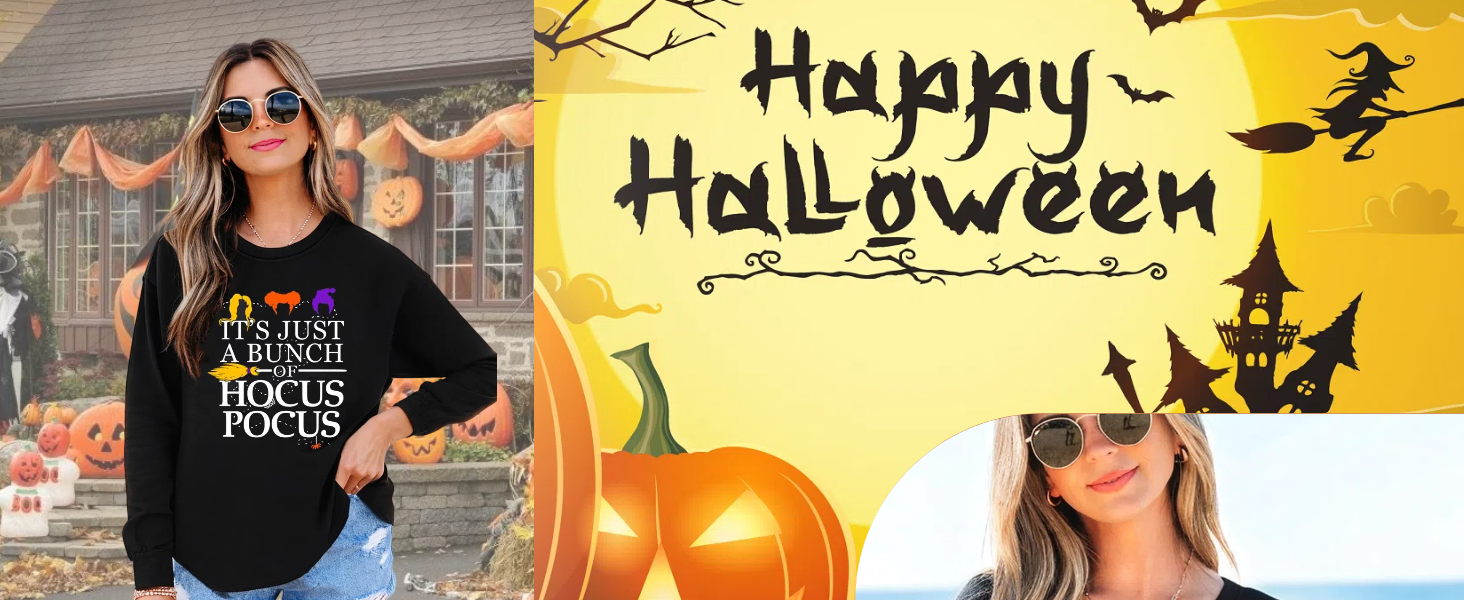 It&#39;s Just A Bunch of Hocus Pocus Halloween Sweatshirt