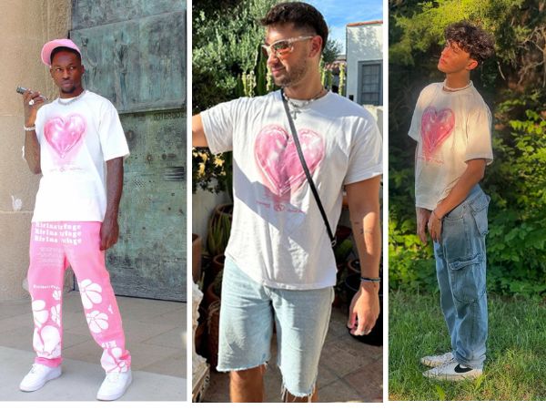 Aelfric Eden Casual,Vintage, A-white02, X-Large | Amazon.com