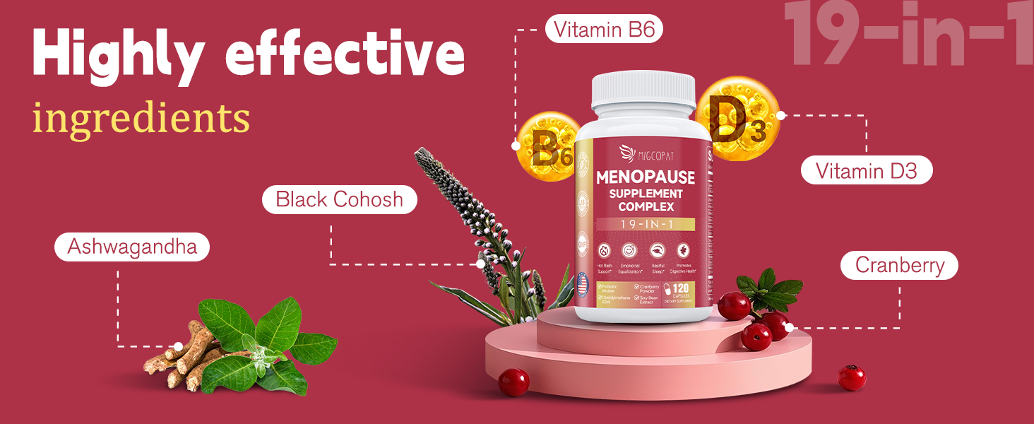 Menopause Supplements for Women