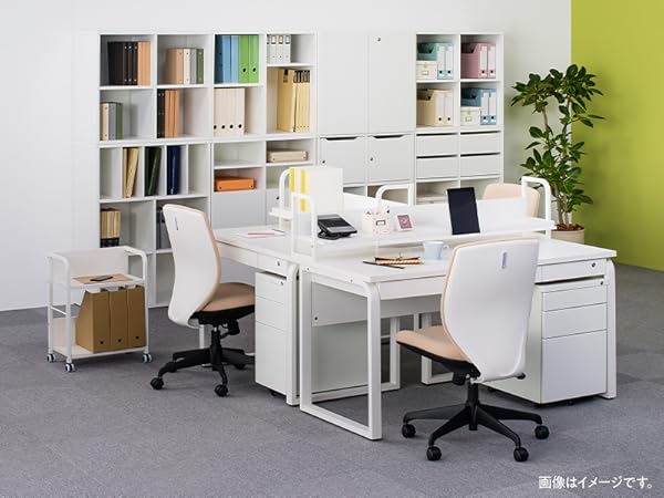 メティオ デスク下ワゴン オープンワゴン 幅460×奥行285×高さ590mm 送料無料】 メティオ デスク下ワゴン オープンワゴン 幅460×奥行