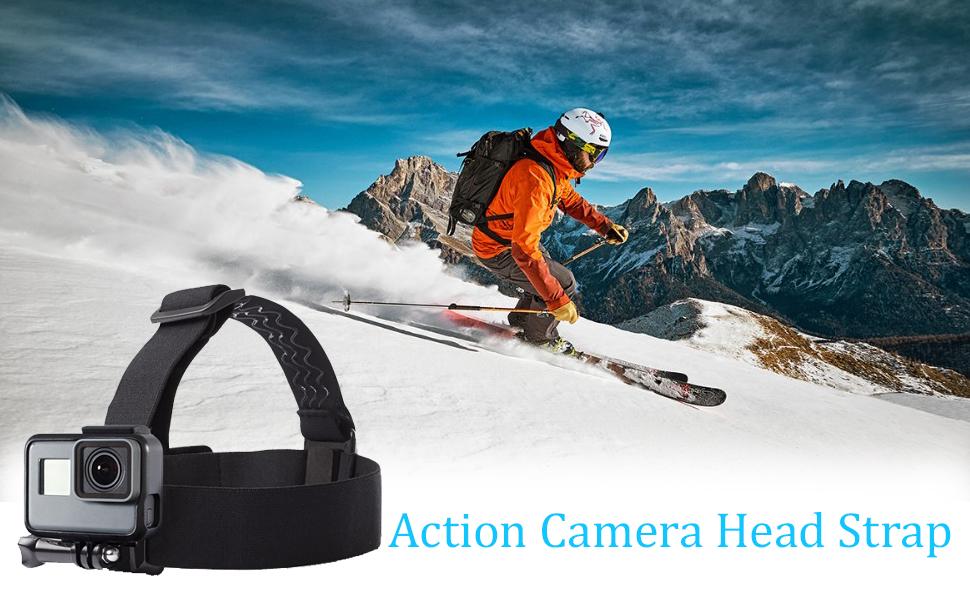 GoPro - dansyaku Amazon.com : Head Mount Chest Mount Selfie Stick Compatible