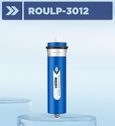 Membrane Solutions RO Membrane, 400 GPD Reverse Osmosis Membrane, 3.0"x12" Water Filter Replaceme...