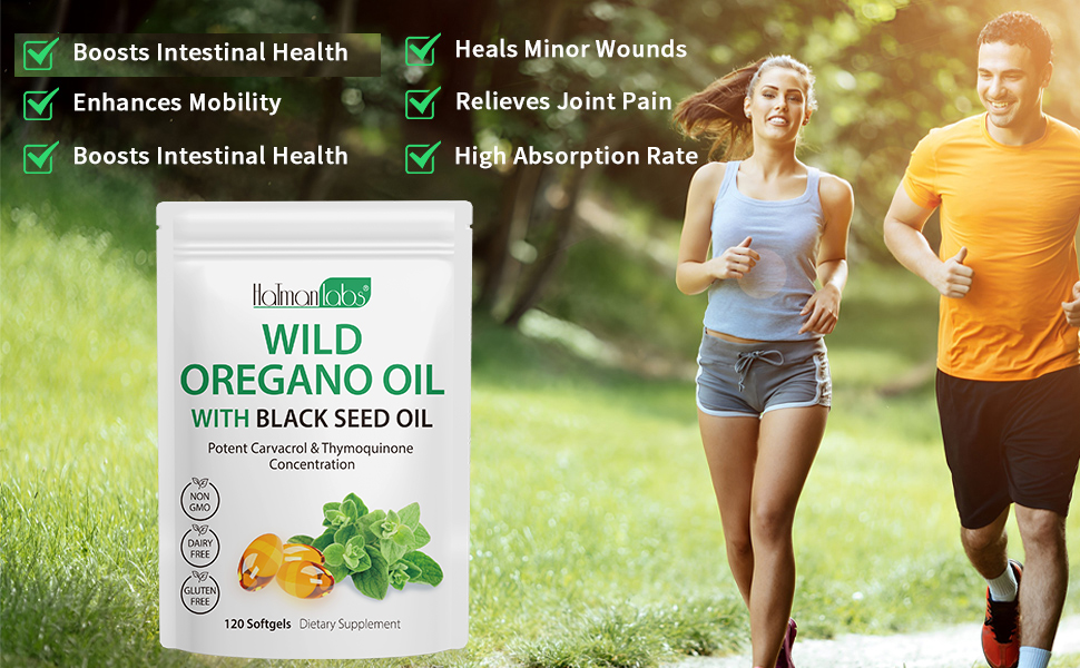 Oil of Oregano with Black Seed Oil