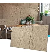 Art3d Stone Texture 3D Wall Panels, 4-Pack PU Wall Panels for Interior Wall Decor, 24