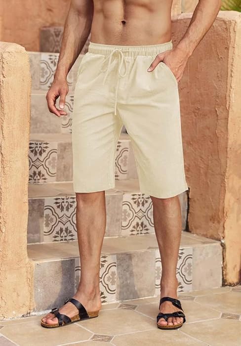 Herren Leinenhose