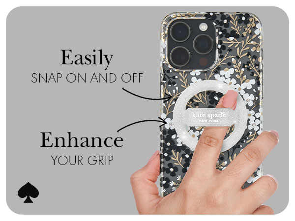 Amazon.com: kate spade new york Magnetic Phone Loop Grip