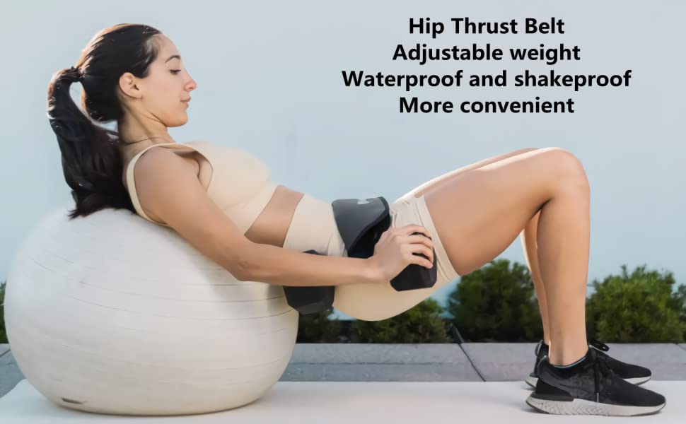Hip Thrust Belt,Booty Belt for Hip Thrust,Hip Belt Pad for Glute Bridge