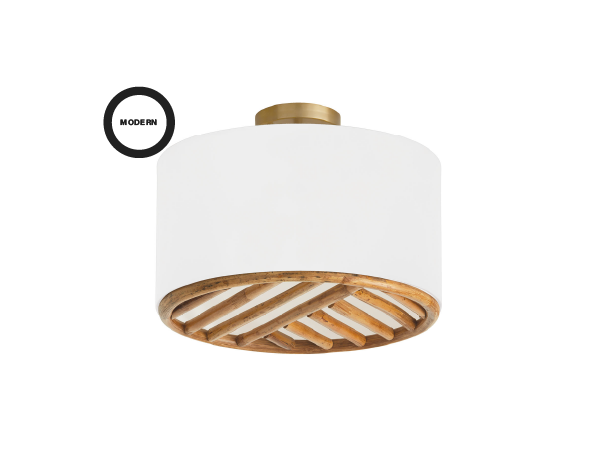 その他 mya. Capital Lighting 252811MA Maya Modern Mango Wood and Hand