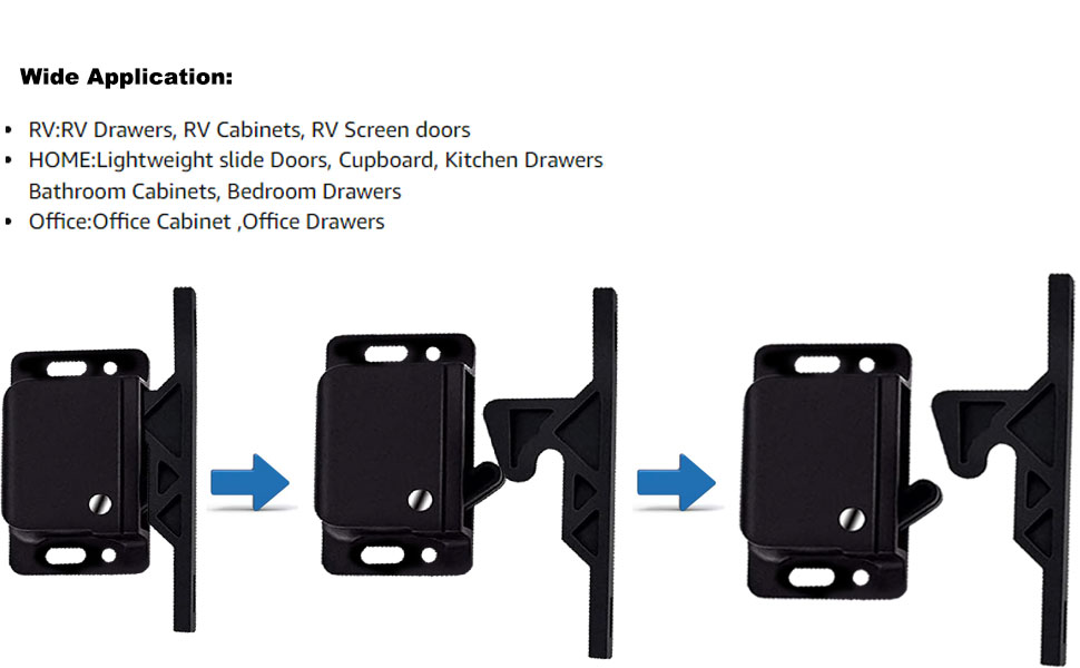 RV Drawer Latch Replacement for RVS Lock latches
