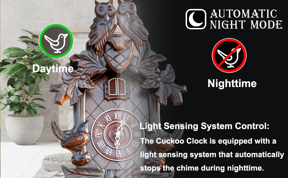 Ninefish Deep Chestnut 21x13 Dual Owl Roof Decorative