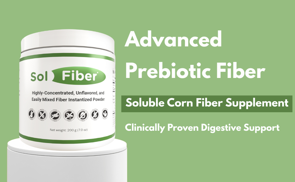 solfiber fiber supplement powder prebiotic fiber