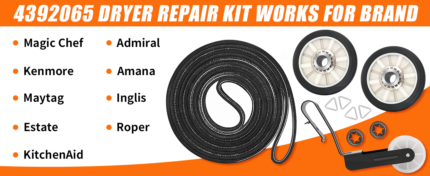 4392065 Dryer Repair Roller Kit