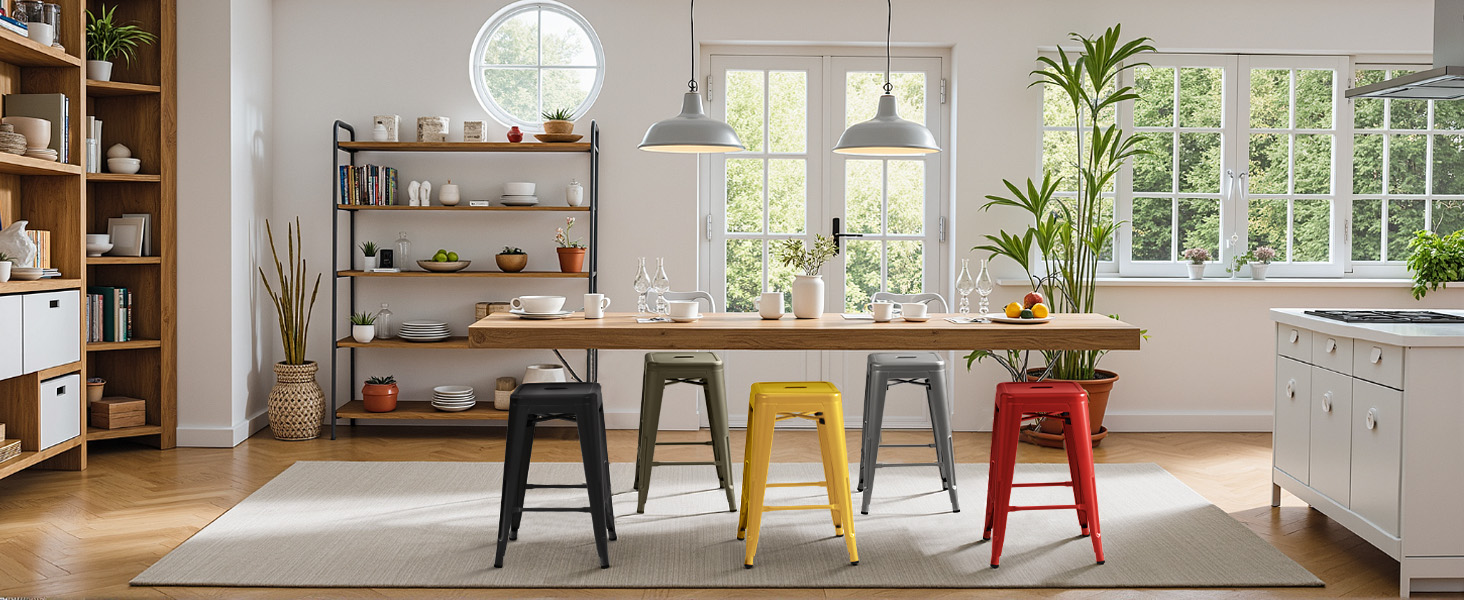 metal stools