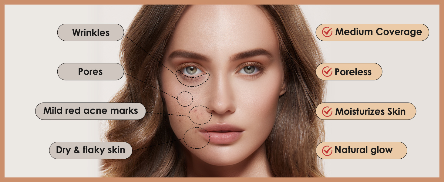 carslan sheer liquid foundation anti-oxidant anti-aging Long-Lasting Moisturization