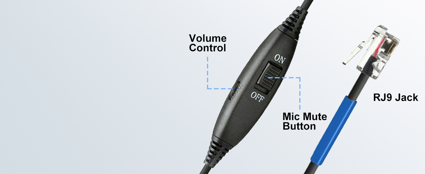 Convenient In-line Controls