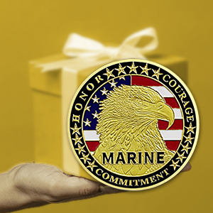 coin gift for marines