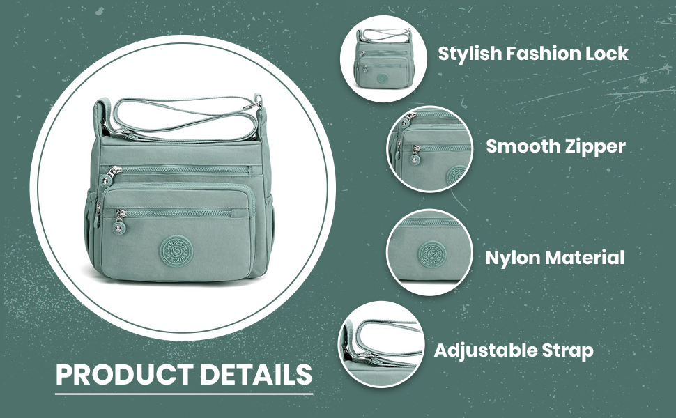 SPN-JGSP Stylish Shoulder Sling Bag with Adjustable Strap