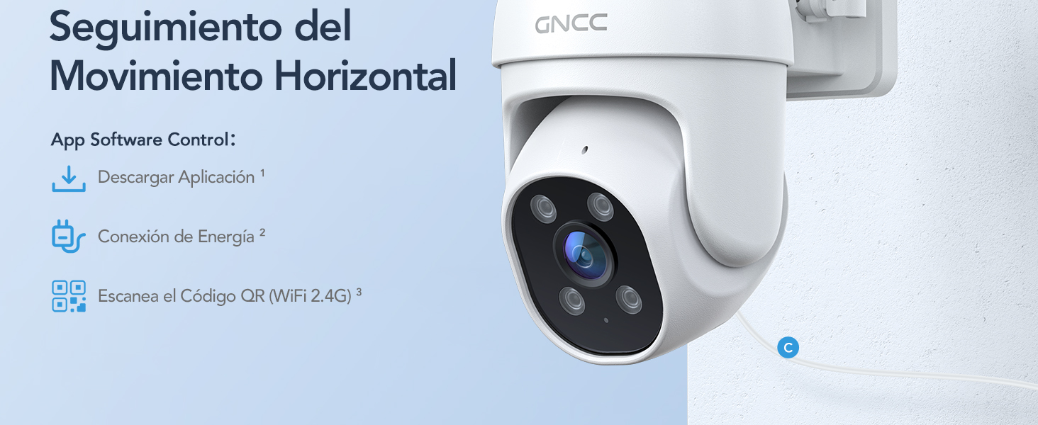 camara vigilancia wifi exterior GK2 6