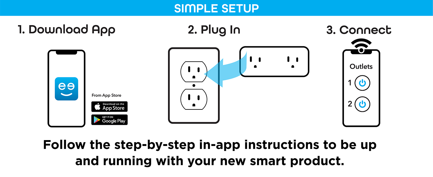 Electrical Outlet Switches Smart Plug Smart Home outlet extender wifi outlet works with alexa