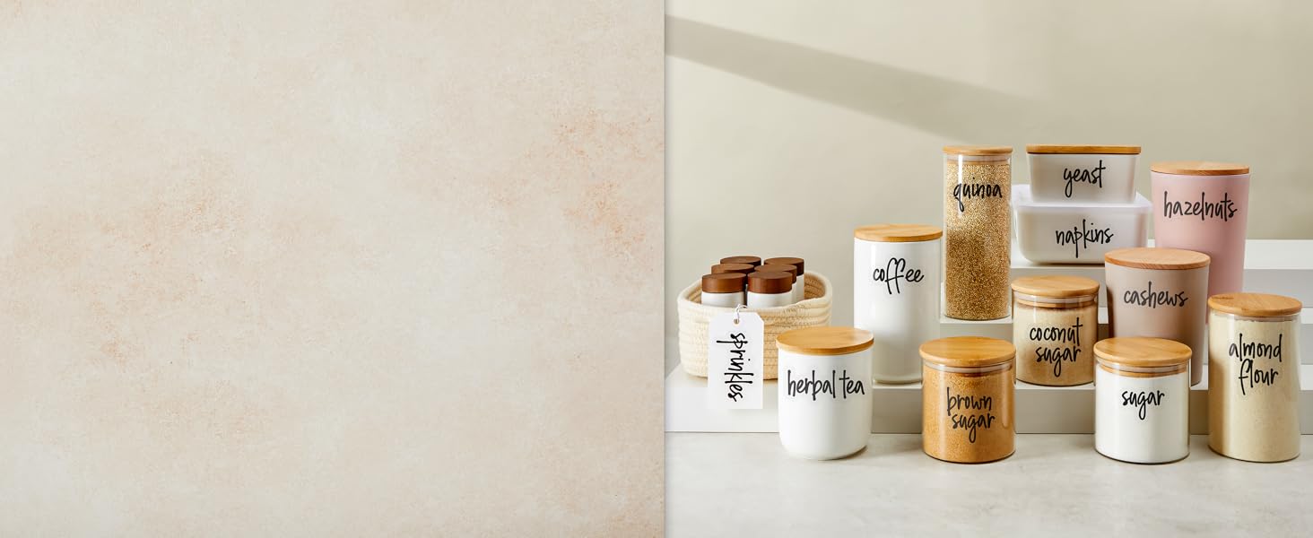 157 Script Pantry Labels