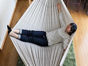 Amazon.co.jp: ハンモックチェア すさび 自立式 室内 アウトドア