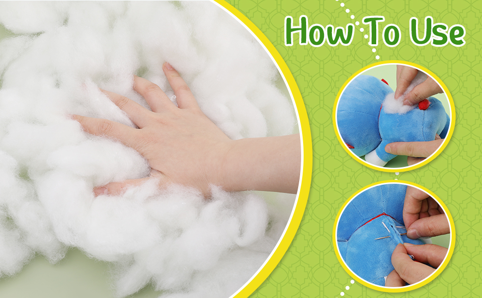 Zxiixz 150g/5.29oz Polyester Fill, Premium Polyester