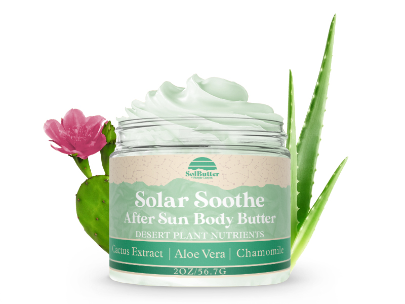 PURPLE CANYON Solar Soothe Sunburn Cream 2oz Cactus