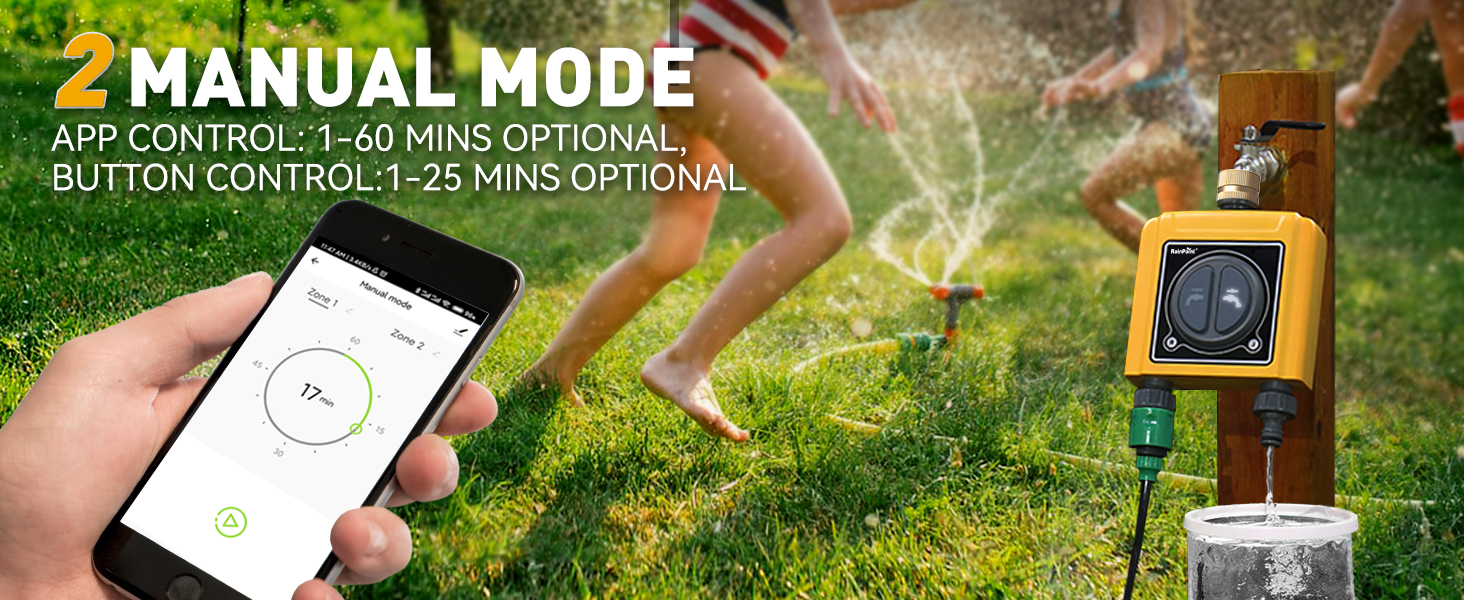 RAINPOINT Sprinkler Timer, WiFi Hose Timer, Smart Water