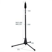 キクタニ マイクスタンド ストレートタイプ 丸型ベース MS-150B Amazon.co.jp: キクタニ (Kikutani) マイクスタンド