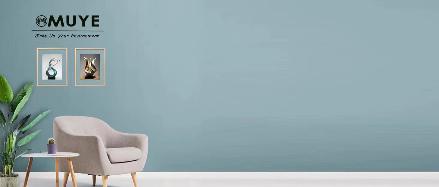 MUYE Square 12x12 Floating Frame in Light Oak,Double Glass