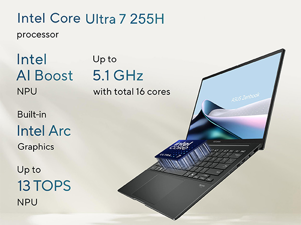 Amazon.com: ASUS Zenbook 14 OLED Touchscreen AI PC Laptop,14