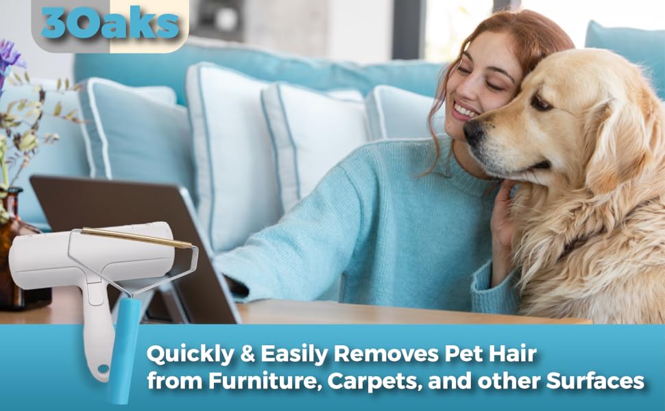 Pet Hair Removers Pack of 2 Reusable Dog & Cat Hair