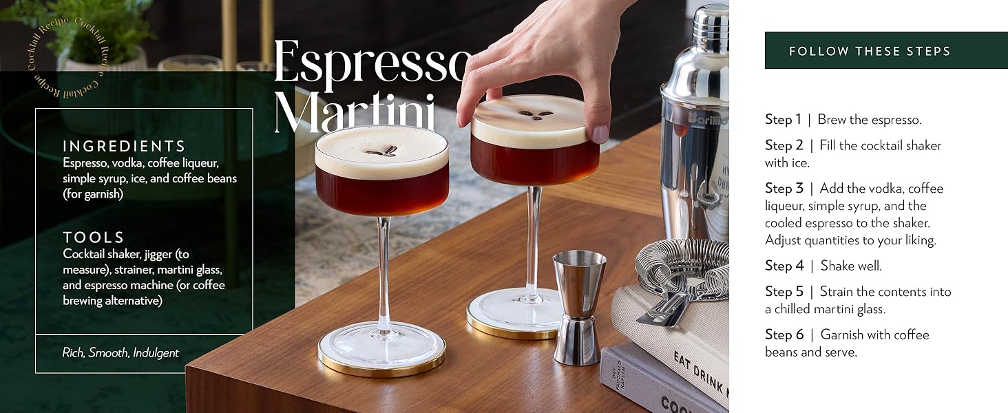 Barillio - Espresso Martini Cocktail Recipe