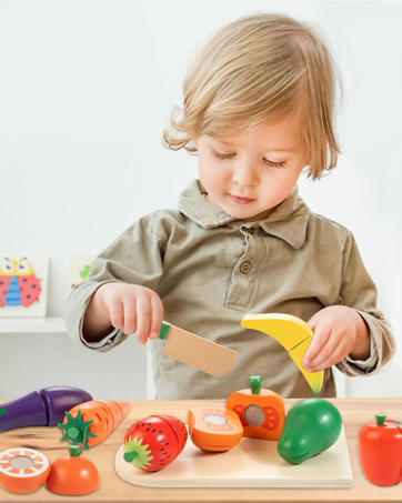 Wooden Play Food