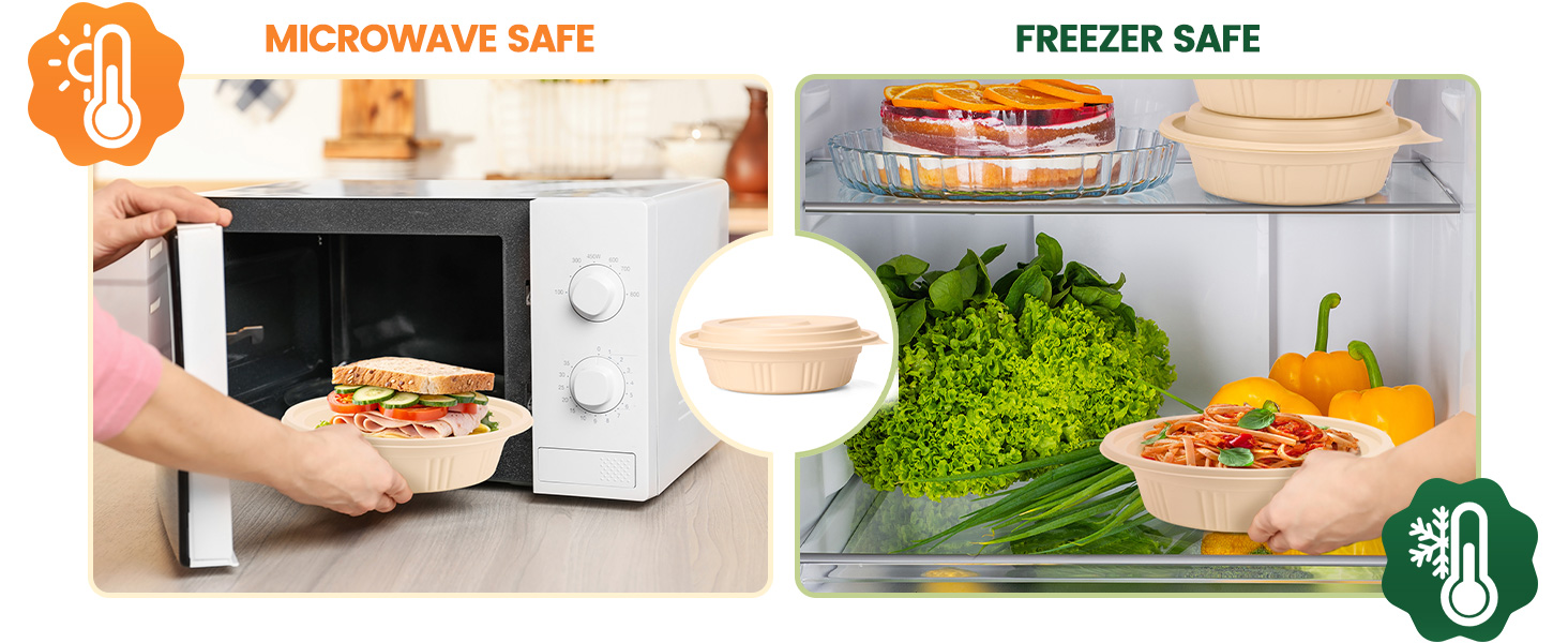 Microwave &amp; Freezer Safe