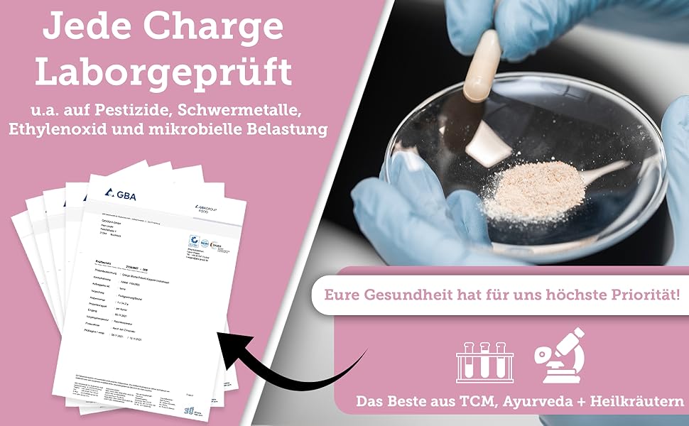 Bio Shatavari Kapseln hochdosiert
