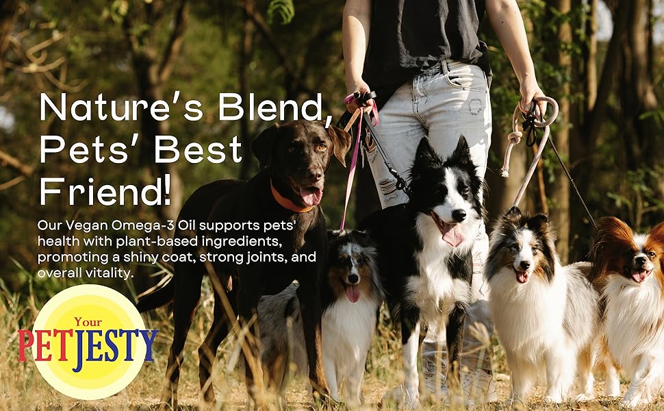 Your Petjesty, Petjesty, Omega 3 Oil for Dogs, Omega 3 Oil for Cats