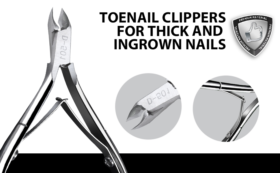 Ingrown Toenail Tools Kit, Ingrown Toenail Clippers, Ingrown Toenail File and