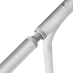 WOLTU Multifunctional Folding Camping Table. Garden Table. Balcony Table. Side Table For Garden. Terrace. Balcony Or Picnic In Aluminium And MDF. Cream 17 1