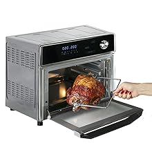 Forno E Fryer Fritadeira Gallant Digital Gfe25 Rotisserie 25L 1700w 127V