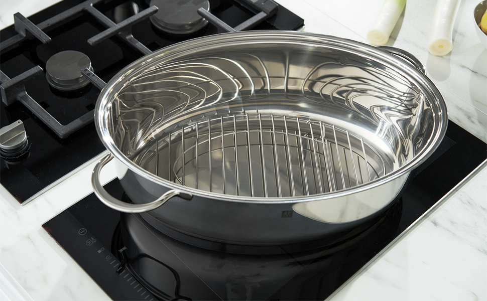 ZWILLING Plus Multi Roaster, Steel, 409930000, 38cm Amazon.ca Home