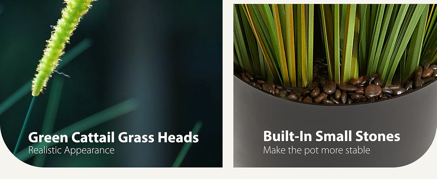 KOL Artificial Cattail Grass