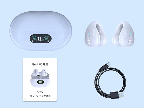 【2024改良型 イヤーカフイヤホン】イヤーカフ型 空気伝導 耳を塞がない Amazon.co.jp: 【2024改良型 イヤーカフ イヤホン】イヤーカフ型
