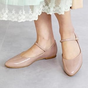 Amazon | [ヒミコ] バレエシューズ water massage/ウォーター