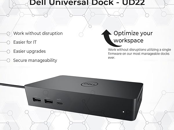 Amazon.com: UD22 Dell Docking Station Dual Monitor Bundle
